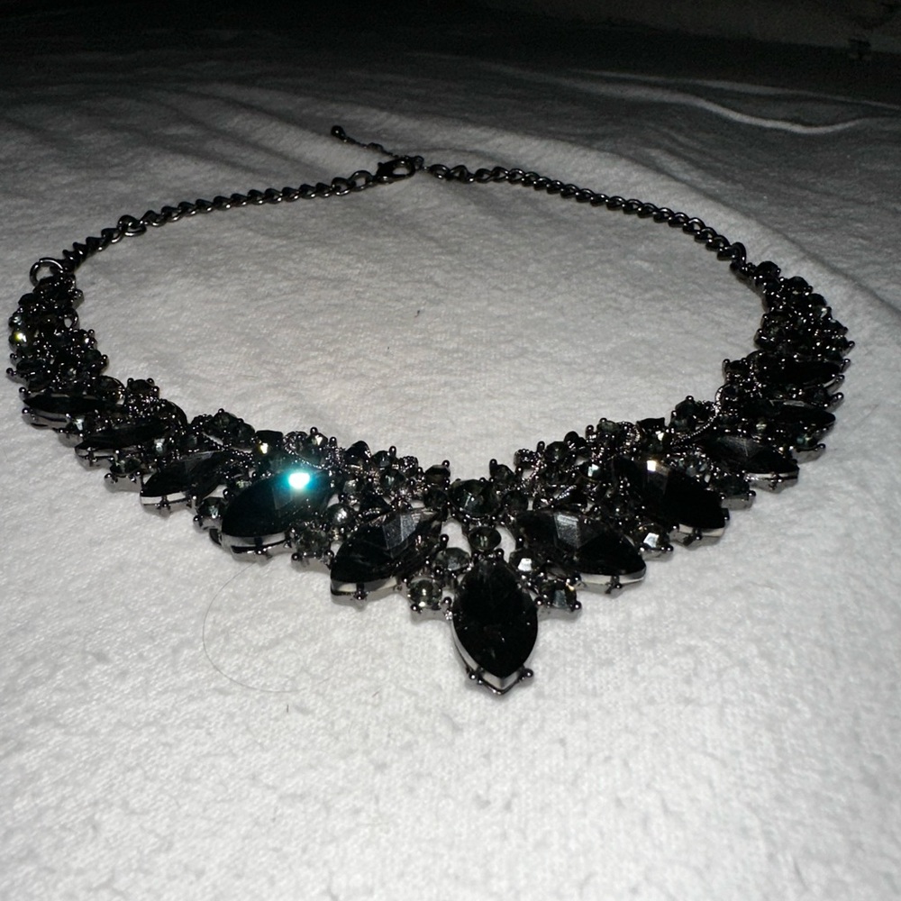 Black gothic necklace